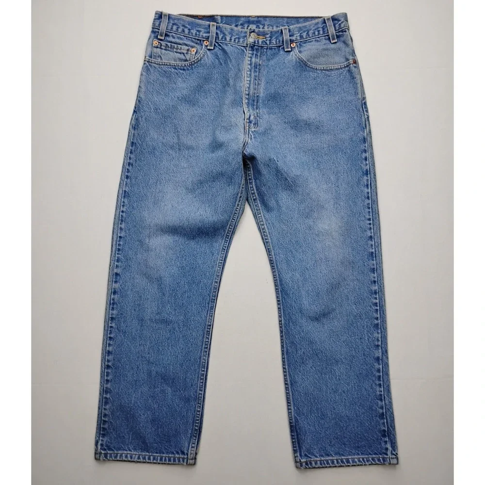 Levis 505 Jeans Mens 36x29 Straight Fit Pockets Vintage Made in Mexico 2001 Y2k